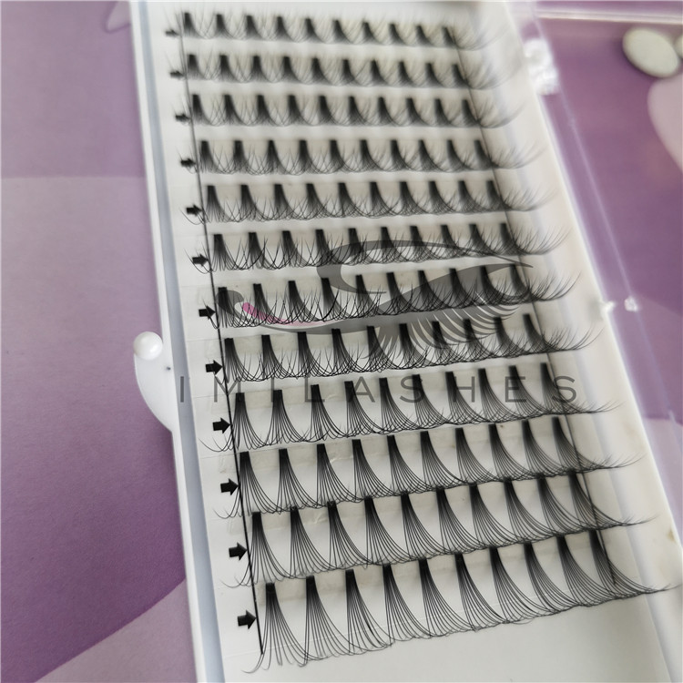 Wholesale premade russian mega volume fans lash extensions Imi lashes